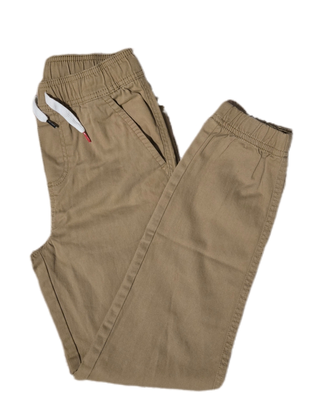 Tommy Hilfiger Boy's Khaki Elastic Waist Jogger Pants